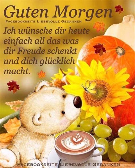 guten morgen gruß herbst